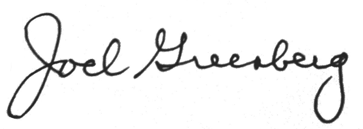 Joel's Signature